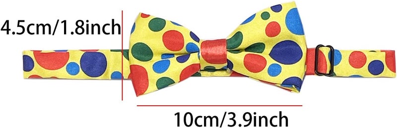 Sun-Trade Child Kids Clip-on Dot Suspenders Elastic Y-Shape Adjustable with Clips and Bow Tie Set for Boys and Girls - Image 5